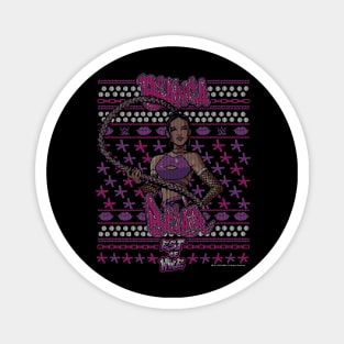 Bianca Belair Christmas Ugly Magnet